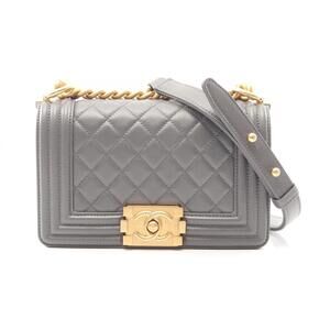 Chanel Boy Small Shoulder Bag/Handbag, Caviar Leather (Grained Calfskin), Wom...